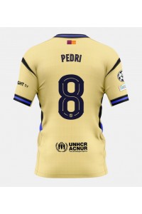 Barcelona Pedri Gonzalez #8 Voetbaltruitje Uit tenue 2025-26 Korte Mouw